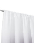 Set of Two 84"  Black Ombre Shades Window Panels