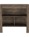 Brown 41" Kitchen Island With Storage