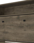Dark Brown Twelve Pair Shoe Rack