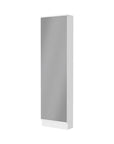 White WoodShoe Storage Cabinet