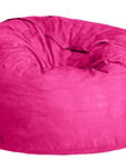 47" Orange Microsuede Classic Bean Bag