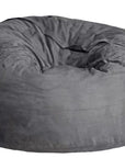 47" Orange Microsuede Classic Bean Bag