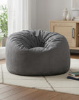 47" Orange Microsuede Classic Bean Bag