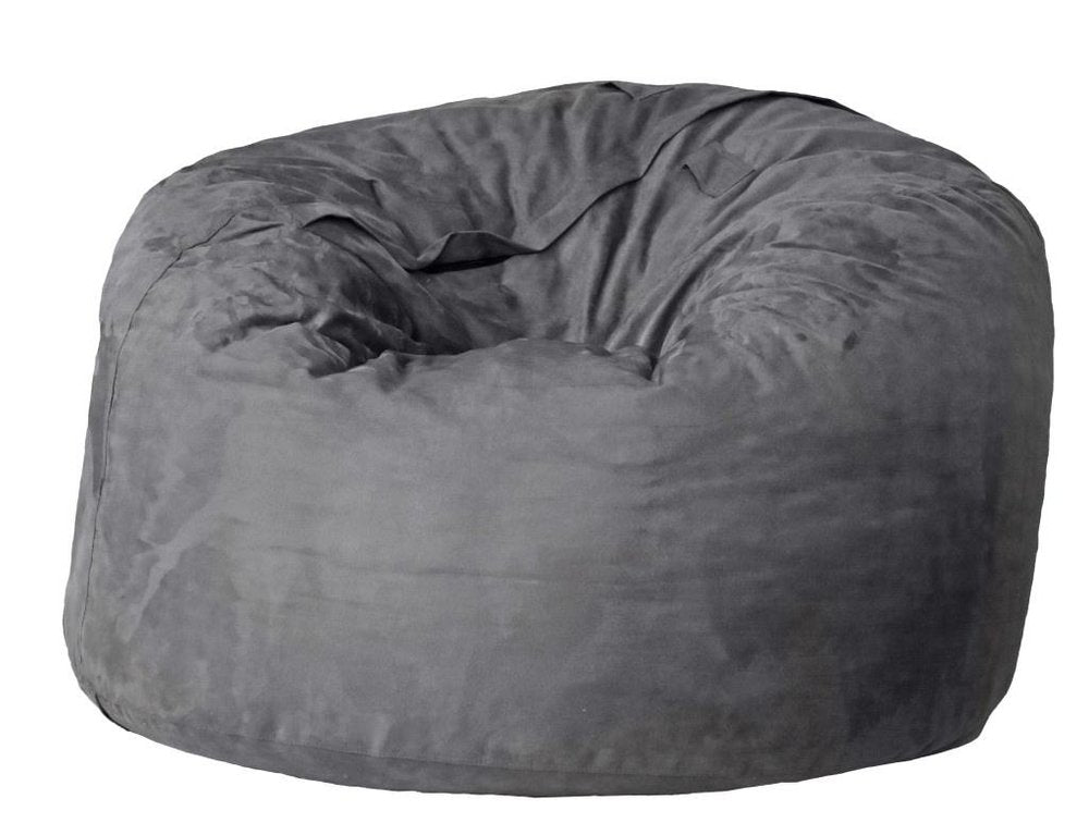 47" Orange Microsuede Classic Bean Bag