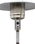 48000 BTU Bronze Steel Propane Cylindrical Pole Standing Patio Heater
