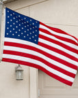 3' x 5' Red White And Blue Embroidered Nylon American Flag