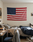 3' x 5' Red White And Blue Embroidered Nylon American Flag