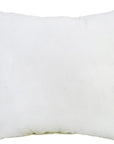 18"x18" White Indoor Outdoor Ogee Decorative Pillow