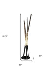 49" Silver LED Novelty Floor Lamp
