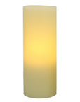 8" Ivory Flameless Pillar Candle