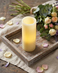 5" Ivory Flameless Pillar Candle