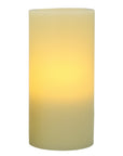 8" Ivory Flameless Pillar Candle