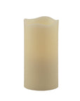 6" Ivory Flameless Pillar Candle