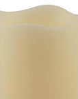 6" Ivory Flameless Pillar Candle
