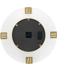 24" Circle Gold Acrylic Analog Wall Clock