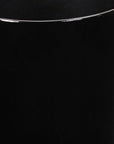 9" Black Recycled Plastic Indoor Outdoor Round Pot Planter