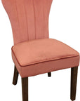 Five Piece Natural Round Solid Wood Dining Set with Four Chairs