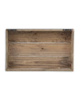 8" X 13" Brown Move The Dog Wood Wall Decor