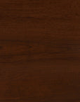 36" Brown Wood Corner Frame Console Table