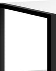 49" White Cabinet Enclosed Storage TV Stand