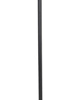 68" Dark Bronze Floor Lamp With Amber Solid Color Beveled Glass Drum Shade