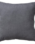 22" Granite Gray Indoor Outdoor Throw Pillow