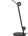 35" Black Metal Novelty Desk Lamp