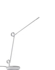 35" White Metal Novelty Desk Table Lamp