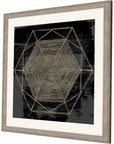 Woven Dreams II Silver Framed Print Wall Art