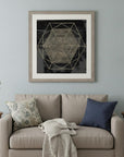 Woven Dreams II Silver Framed Print Wall Art