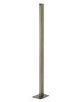 61" Brown Led Traditional Shaped Floor Lamp