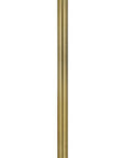 62" Nickel Tray Table Floor Lamp With White Drum Shade