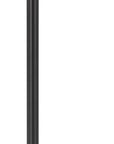 62" Bronze Tray Table Floor Lamp With Beige Drum Shade