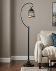 63" Bronze Traditional Shaped Floor Lamp