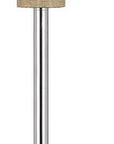 61" Chrome Traditional Shaped Floor Lamp With White Square Shade
