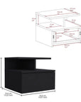 Two Piece Black Bedroom Set