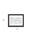 Your Unfailing Love Black Framed Print Wall Art
