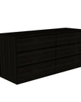 Two Piece Black Bedroom Set