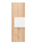 13" Natural Wood Wall Mounted Single Door Medicine Cabinet