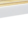 White Solid Wood Queen Bed Frame