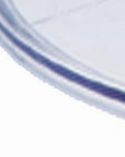 20" Clear Heavy Duty Plastic Indoor Outdoor Round Pedestal End Table