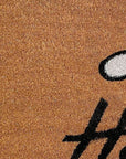 24" X 36" Natural and Black Coir Bumblee Bee Happy Outdoor Door Mat