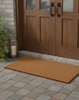 24" X 48" Natural Coir Solid Color Outdoor Door Mat