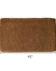 26" X 42" Brown Coir Outdoor Door Mat