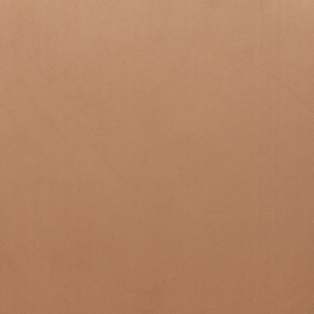 Tan And Beige Fabric And Steel Partially Open Back Dining Arm Chair