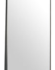 66" Black Steel Framed Full Length Mirror
