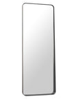 66" Black Steel Framed Full Length Mirror
