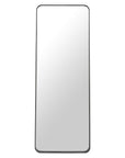 66" Black Steel Framed Full Length Mirror