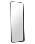 66" Black Steel Framed Full Length Mirror