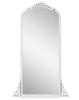 67" White Solid Wood Framed Full Length Mirror